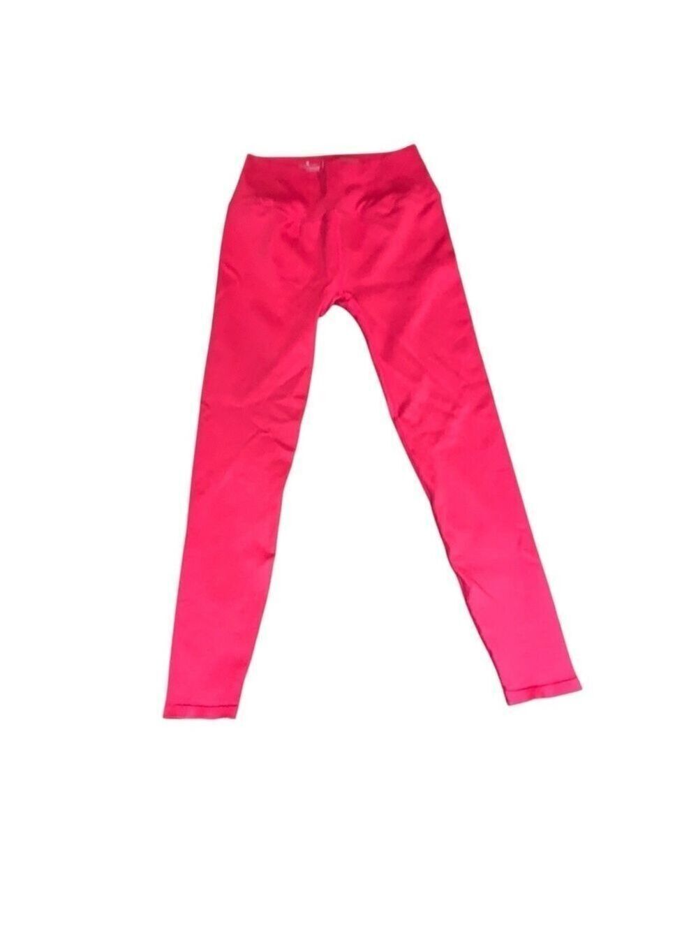 VS PINK Thick Knit Hot Pink High Waist Seamless Leggings M/L